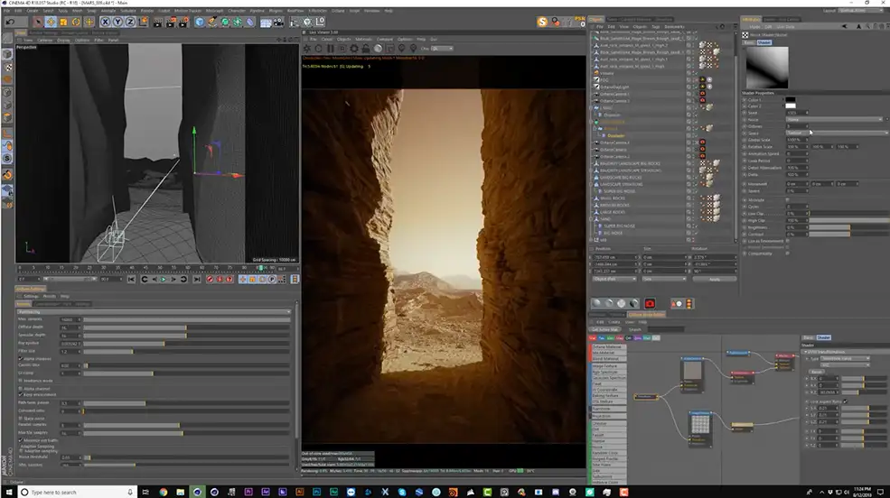 C4D Octane荒凉的火星景观渲染教程 - C4D之家 - 屏幕快照-2018-08-23-20.39.53.jpg