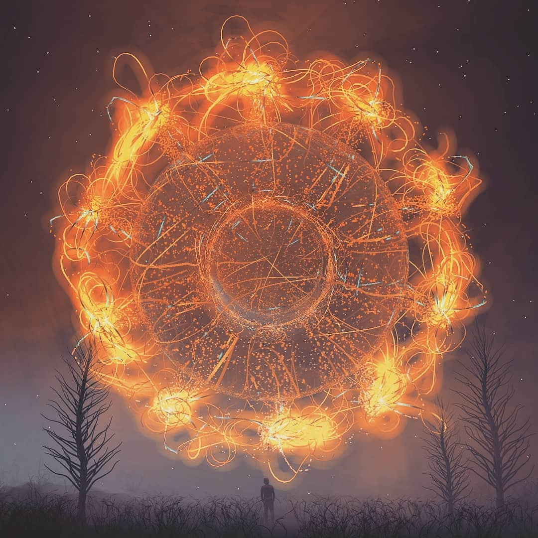 C4D X-particles粒子火球创意工程 RHUNE VIBES - C4D之家 - 1.jpg