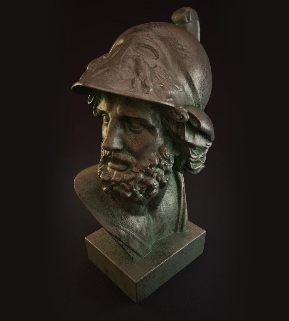 C4D VRAY塑像材质渲染模型 - C4D之家 - 03.jpg