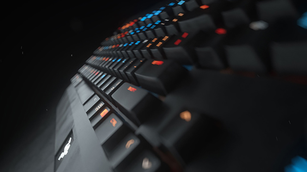 C4D+AE制作镭射键盘产品宣传教程 Razer BlackWidow Chroma Advertisement Breakdown