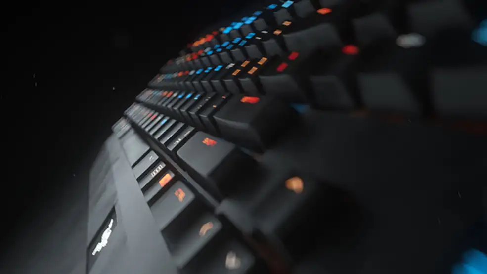 C4D+AE制作镭射键盘产品宣传教程 Razer BlackWidow Chroma Advertisement Breakdown