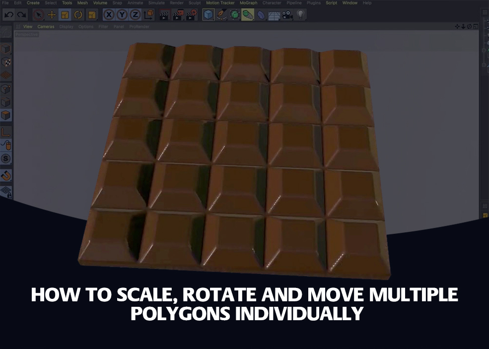 Maxon官方小技巧211期，Cinema 4D如何单独缩放，旋转和移动多个多边形视频教程 - C4D之家 - 屏幕快照-2018-09-03-20.25.24.jpg