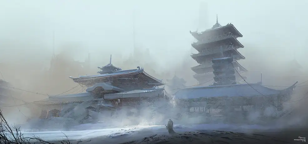 古代日本建筑3D模型 Kitbash3D – EDO JAPAN - C4D之家 - hebron-ppg-coverart-snowedo-hebronppg.jpg