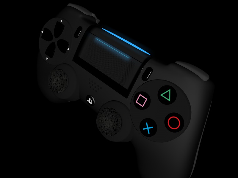 SONY-PS4手柄简模 - C4D之家 - 手柄.jpg