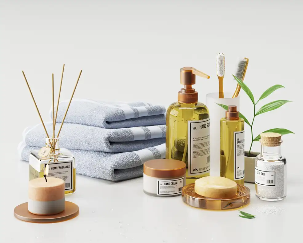 C4D Corona浴室洗簌用品模型 Bathroom supplies - C4D之家 - 06-2.jpg