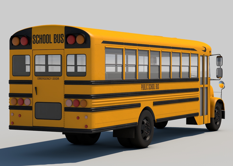 校车C4D模型 Cinema 4D 3D Model School Bus - C4D之家 - School_Bus2.jpg