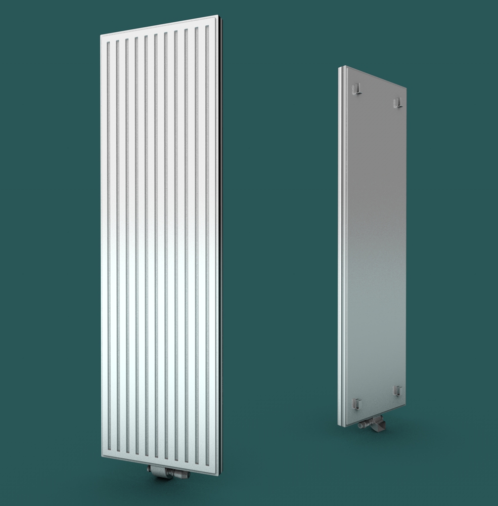壁挂式加热器 壁挂式暖气片C4D模型 heater