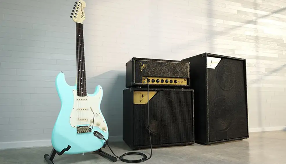 电吉他 音箱C4D模型 Guitar Set