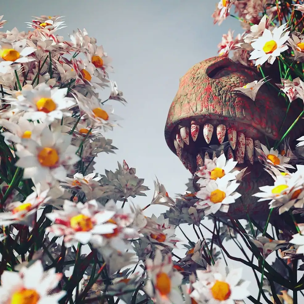 C4D野兽与花创意工程 FERAL FLOWER FRENZY