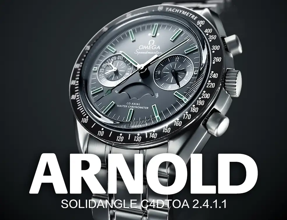 C4D阿诺德Arnold渲染器 SolidAngle C4DtoA 2.4.1.1 R18/R19/R20 Win/Mac AMPED和谐版