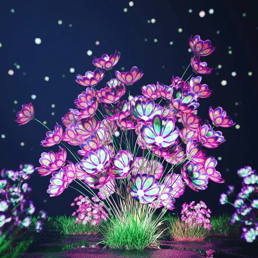 C4D炫彩花卉创意工程 FRIENDLY FLYTRAP
