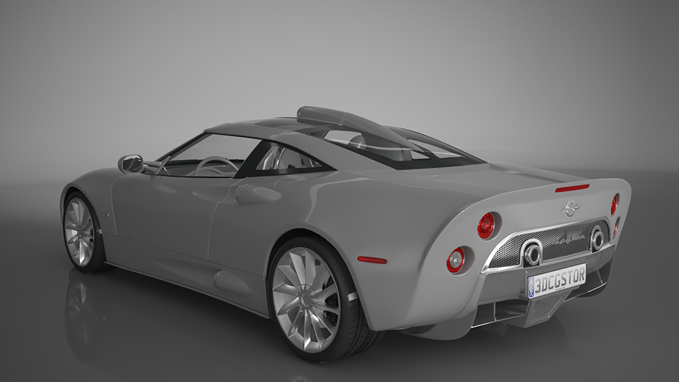 世爵 C8 Aileron超级跑车C4D模型 Spyker C8 Aileron 2008 3D Model - C4D之家 - Spyker-C8-Aileron-2008-7.jpg