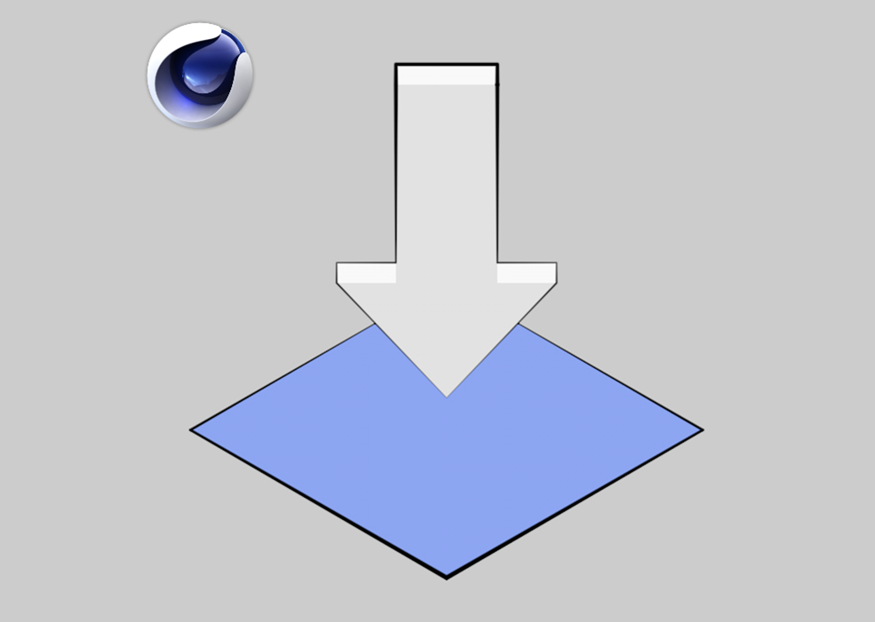 C4D对齐地面插件 Snap To Floor 1.2 for Cinema 4D