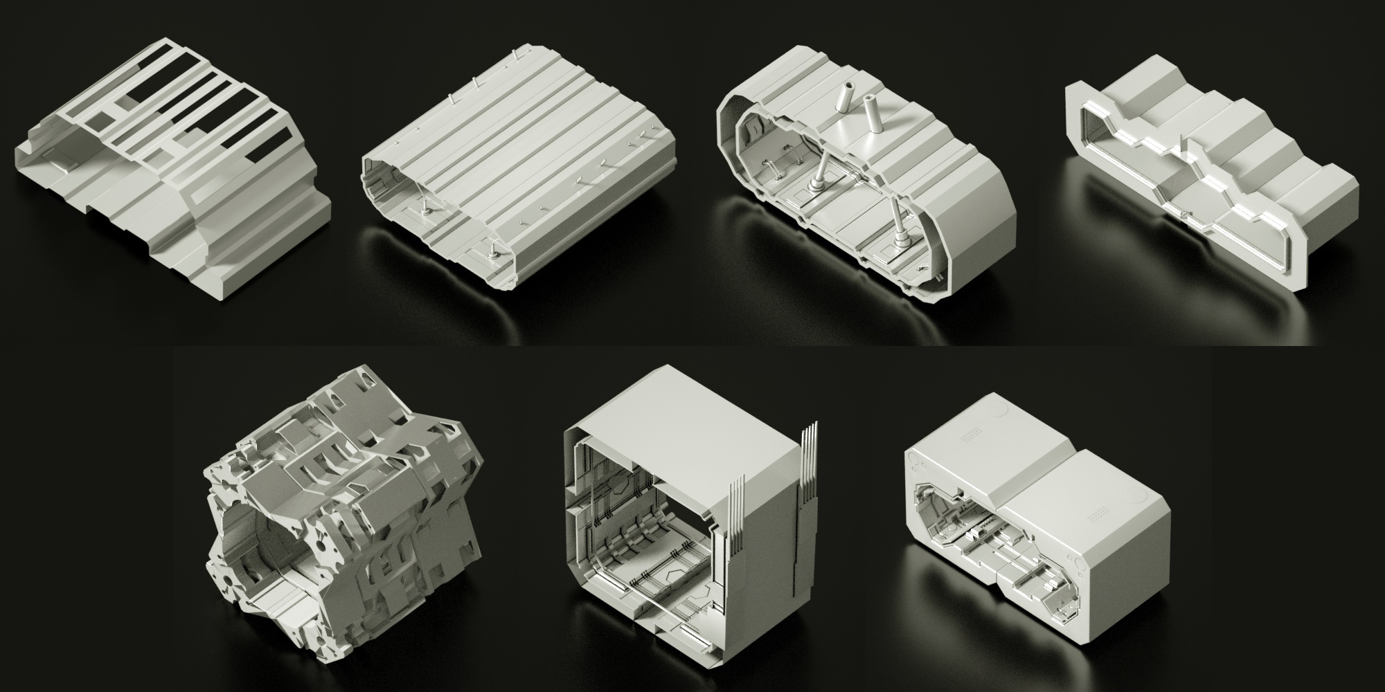 科幻模型包 TFMSTYLE - Asset Pack - C4D之家 - 02-Runways.jpg