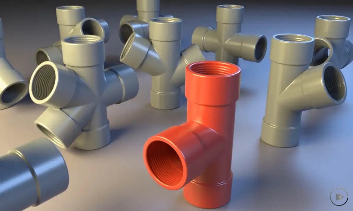 C4D R20 PVC管道建模视频教程