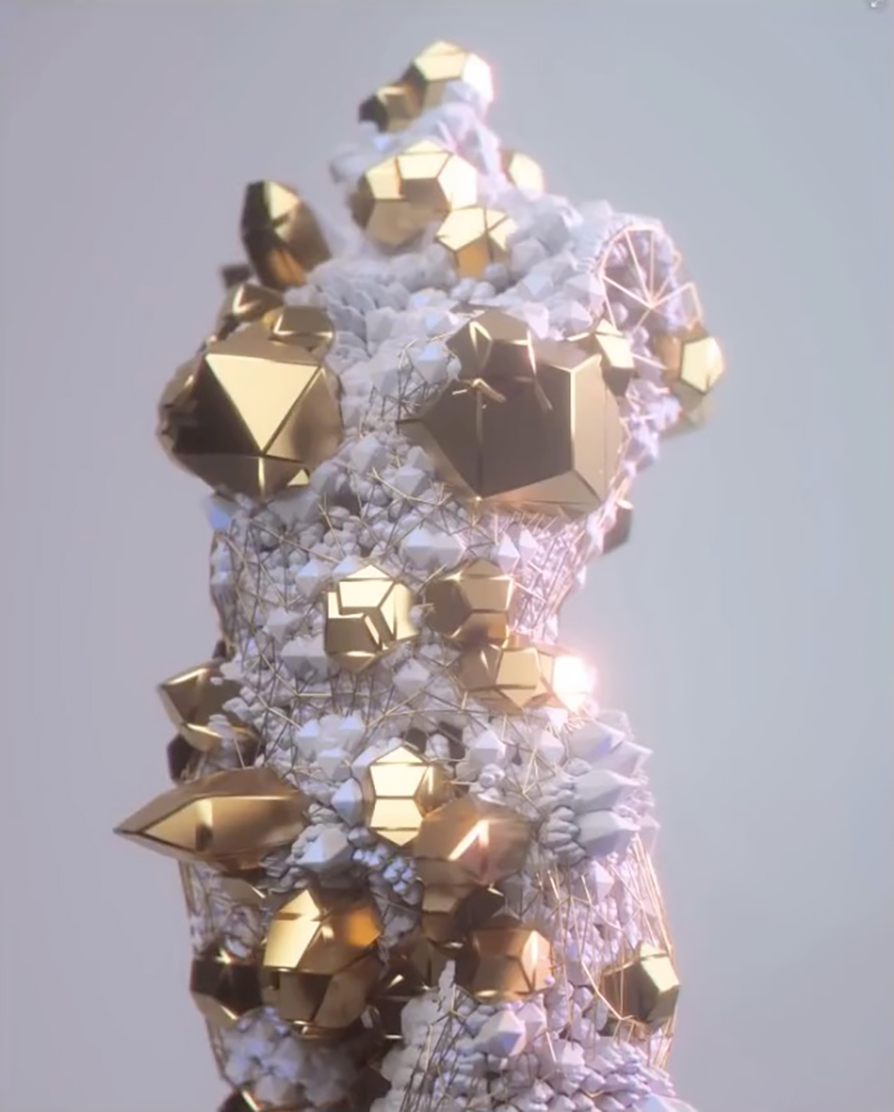 C4D Octane Render创意水晶渲染教程