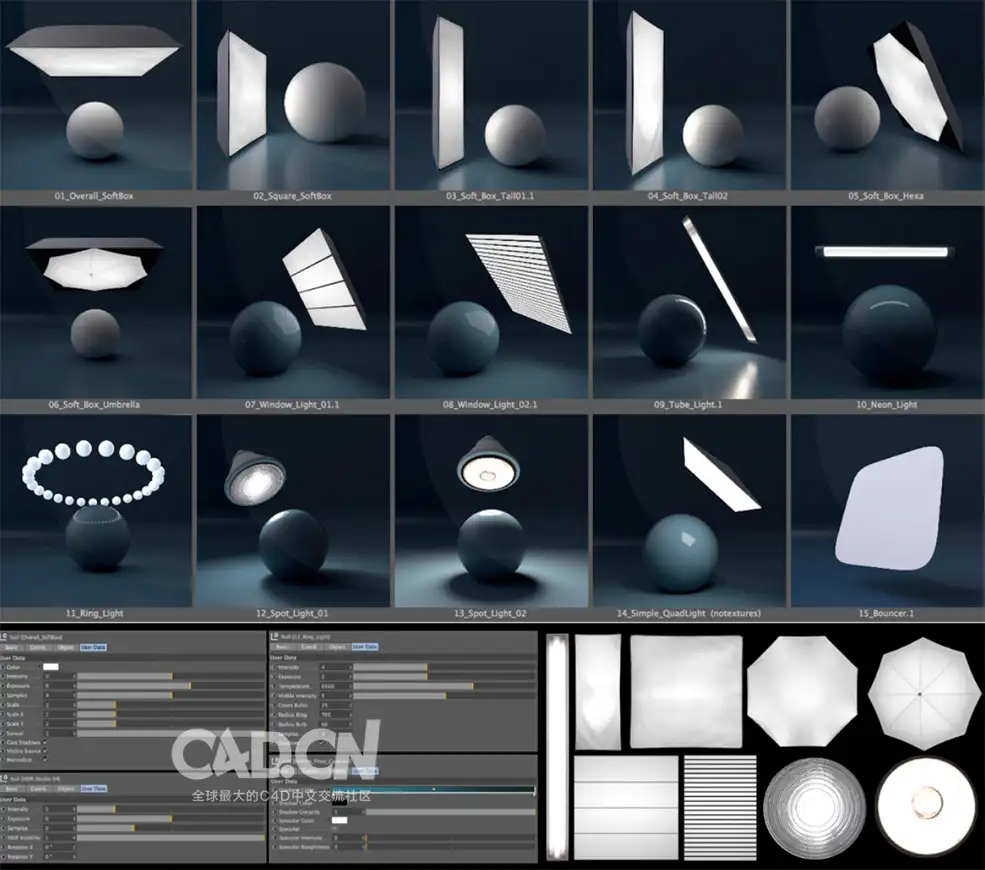 C4D阿诺德渲染器HDR材质灯光场景预设 Gumroad Arnold Light Suite C4D - C4D之家 - ALS_Install-2.jpg
