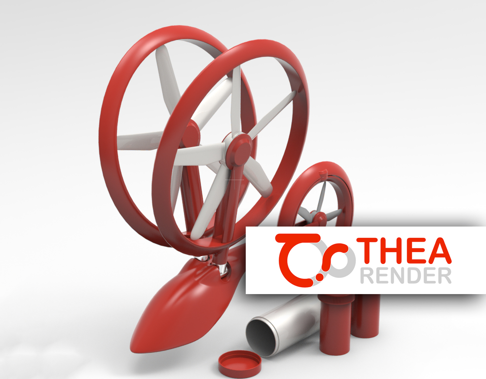 GPU物理实时渲染器 Thea Render v2.0 Cinema 4D Rhino and Sketchup 和谐版