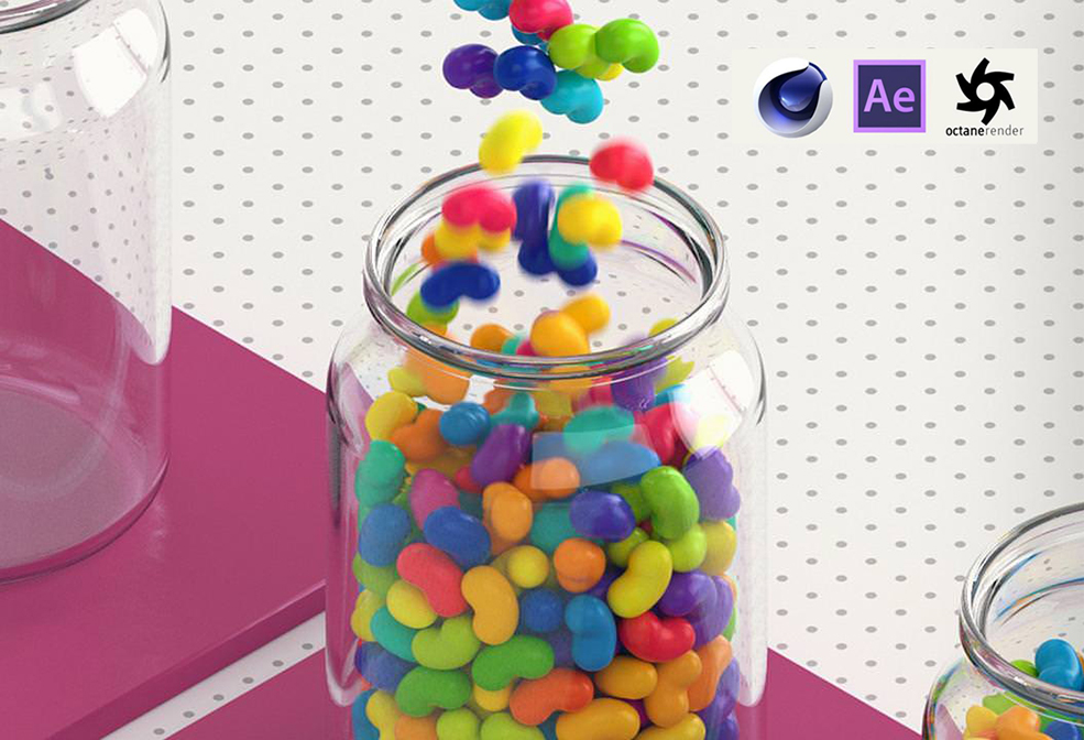 C4D三维循环动图制作教程 Cinema 4D – Looping 3D Animation for Instagram and GIF