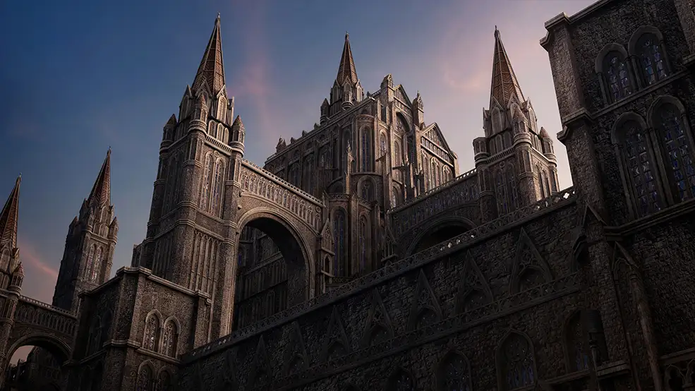 哥特建筑场景3D模型 Kitbash3D – Gothic (MA/OBJ/FBX格式) - C4D之家 - KITBASH3D_GOTHIC_IMG_003.jpg