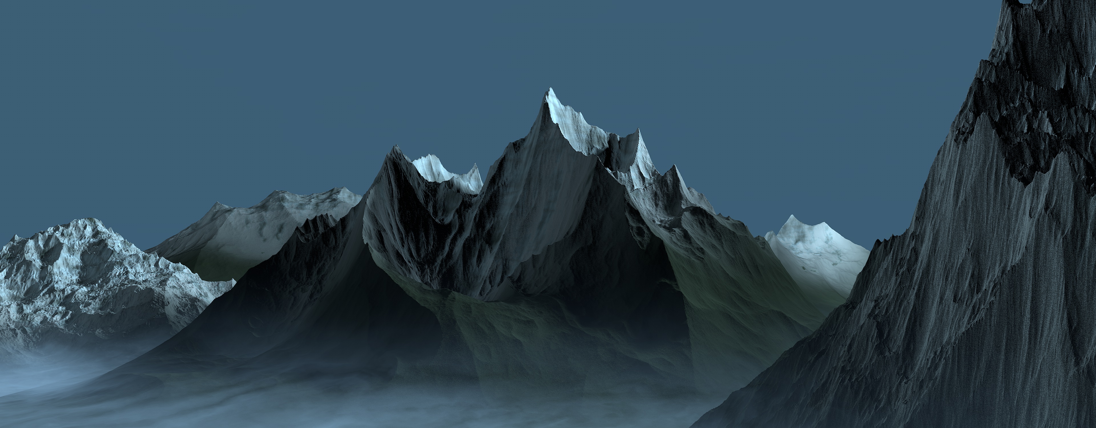 恢弘大气雪山模型 - C4D之家 - 70.jpg