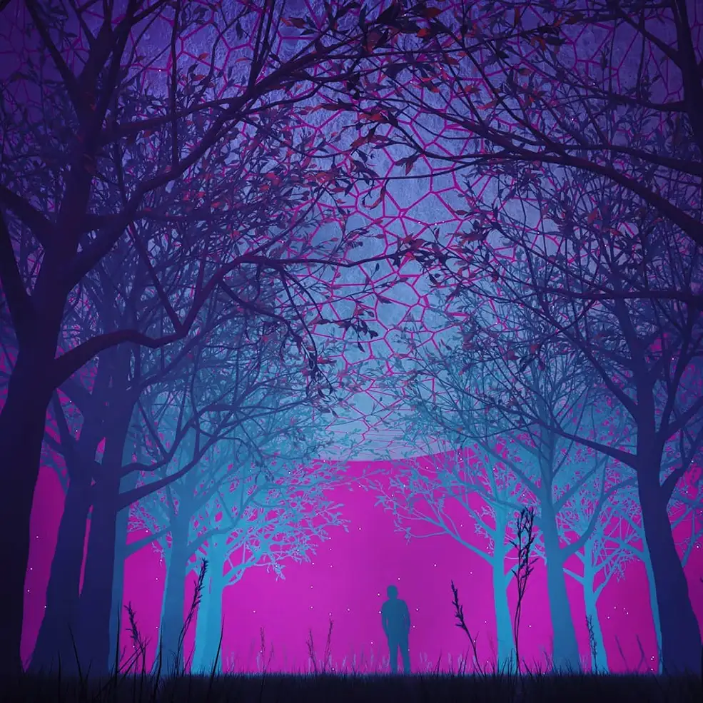 C4D夜色中的森林创意工程 FOREST RUN - C4D之家 - 43818045_168303720784487_761462940852576278_n.jpg