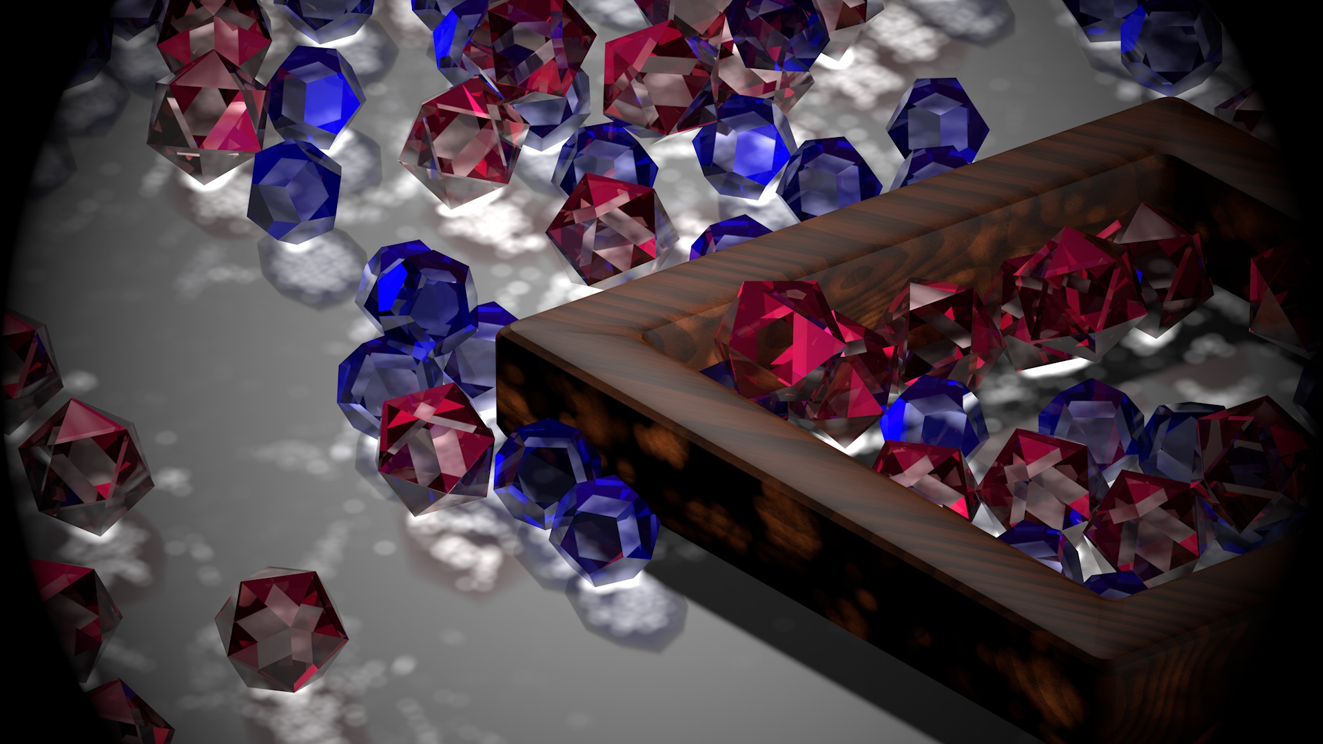 焦散设置和渲染试验