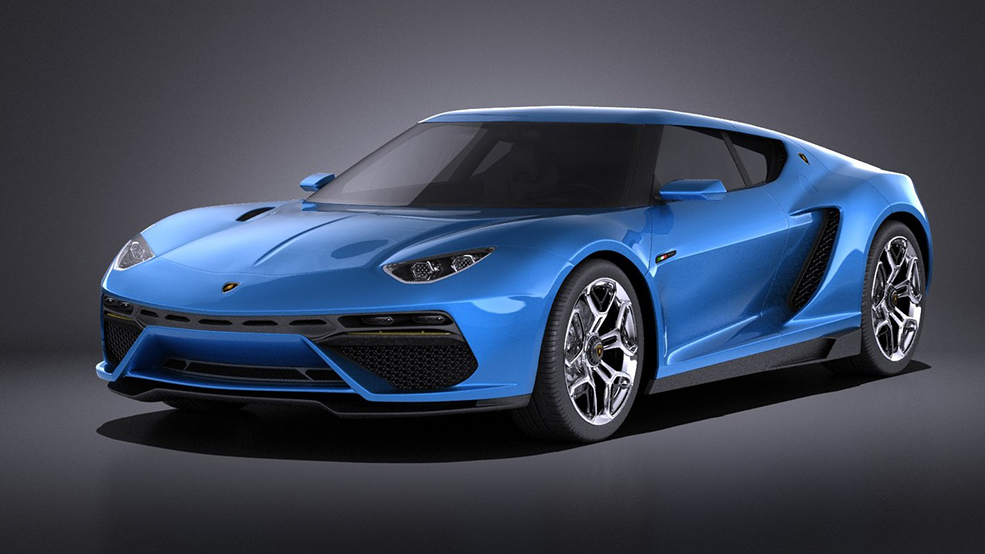 兰博基尼 Asterion 2014款 LPI910-4 Concept跑车C4D模型 Lamborghini Asterion