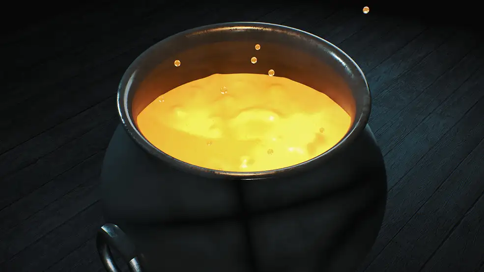 C4D雨水滴入汤锅中溅起水花动画工程 Halloween Cauldron - C4D之家 - thumbnail.jpg