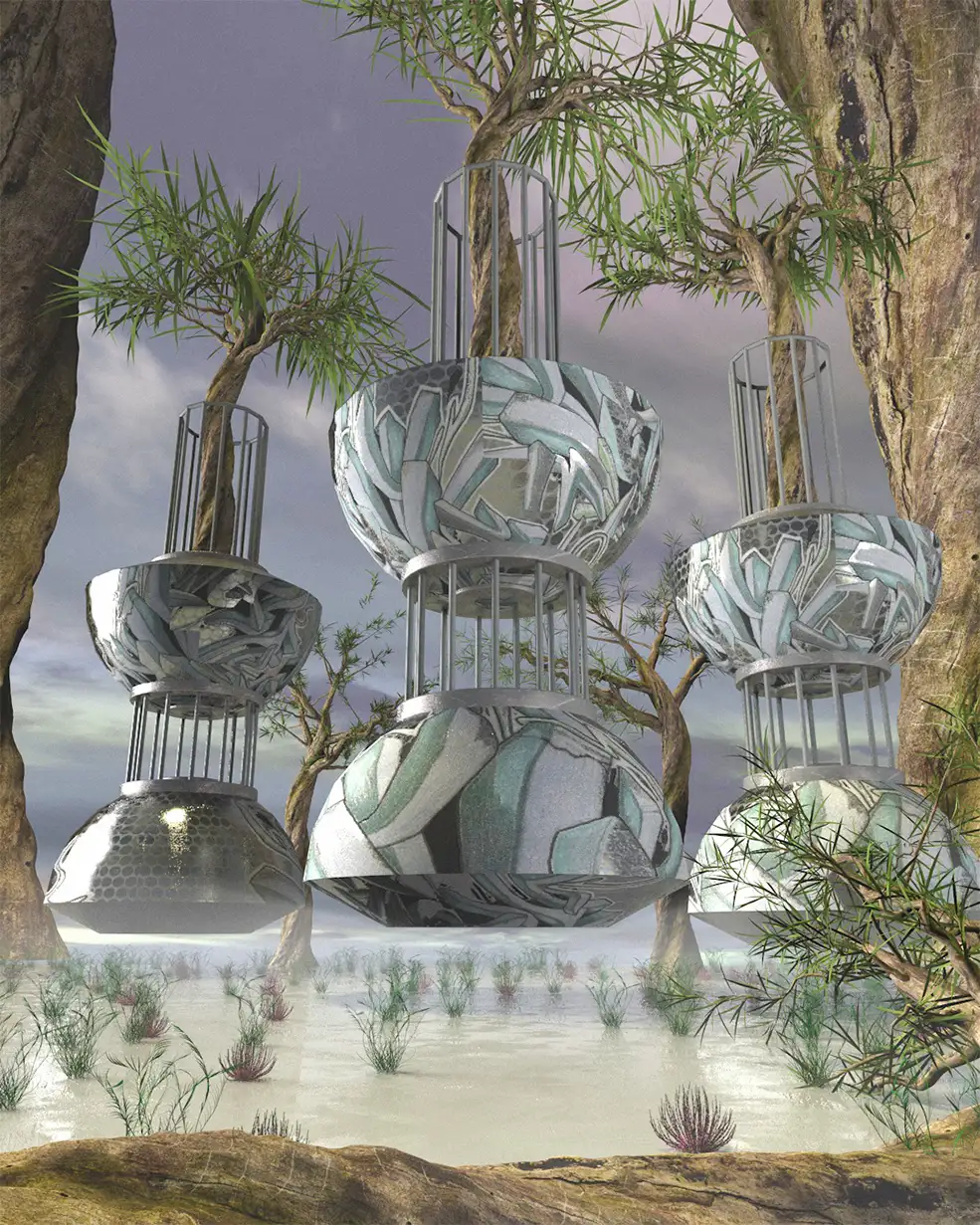 C4D外星悬浮的盆栽树创意工程 PINAL BUDA ETERNITY - C4D之家 - sunset_special_ok.jpg
