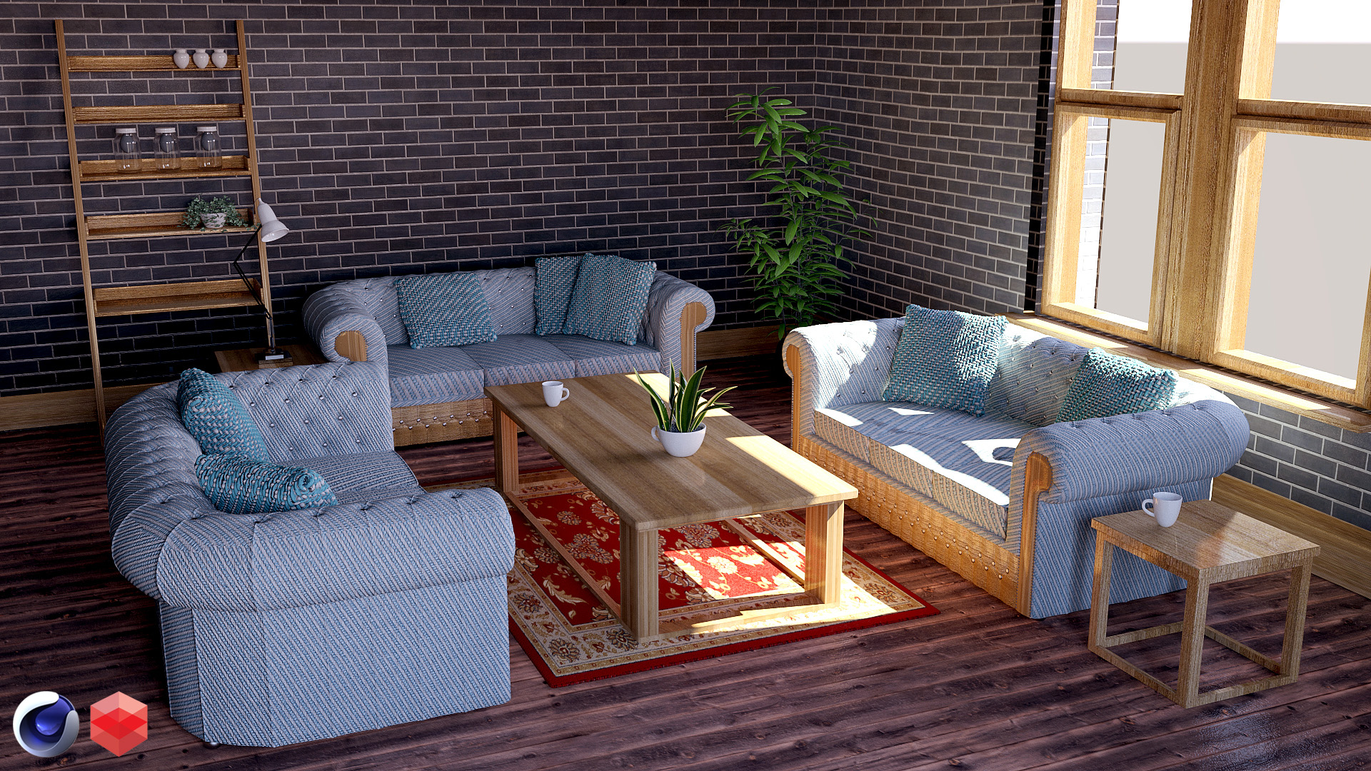 Redshift for C4D室内渲染练习 - C4D之家 - Fx-1-1.jpg