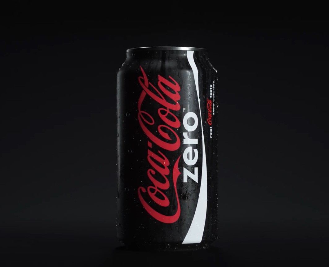 C4D+AE渲染易拉罐可口可乐产品渲染教程 Coke Zero Commercial Breakdown Tutorial