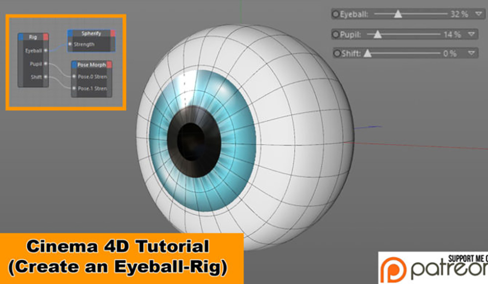 C4D创建一个眼球教程 Create an Eyeball-Rig (Cinema 4D Tutorial) - C4D之家 - eye_upload-670x390.jpg