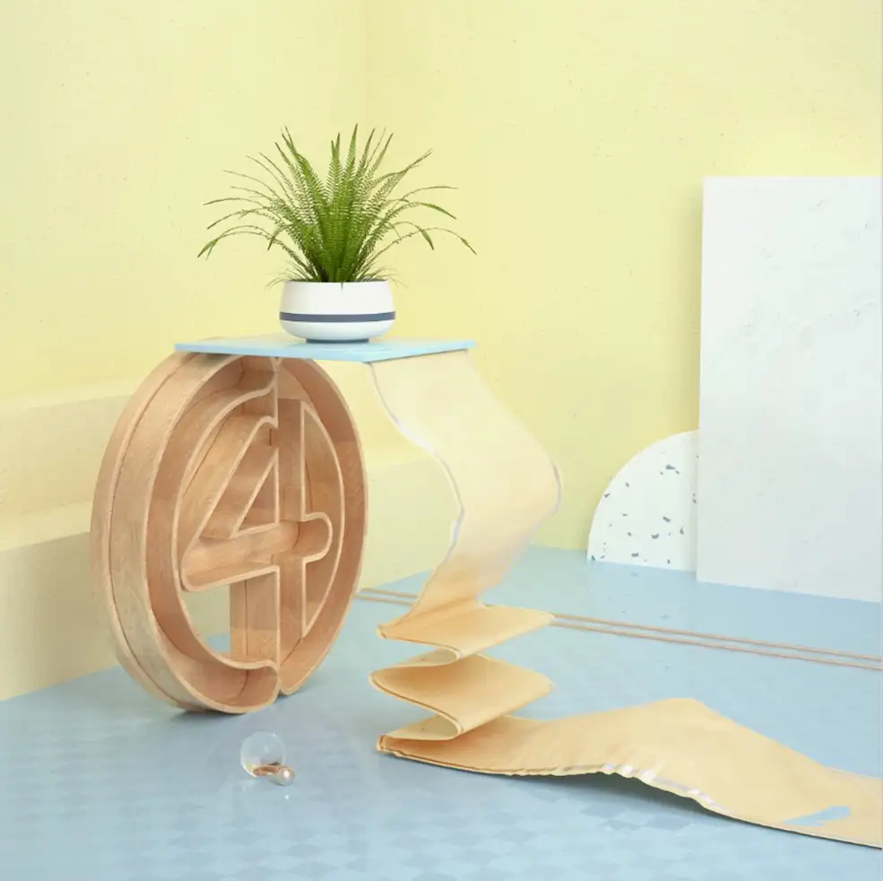 C4D制作布料飘动动画中文教程（包含工程文件）