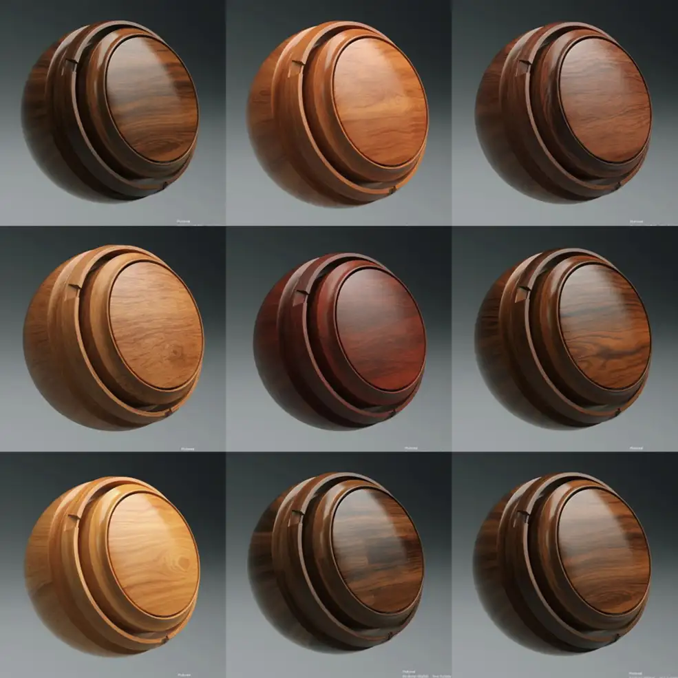 362种C4D Octane+Redshift车漆 木纹 金属 玻璃 塑料材质预设合集