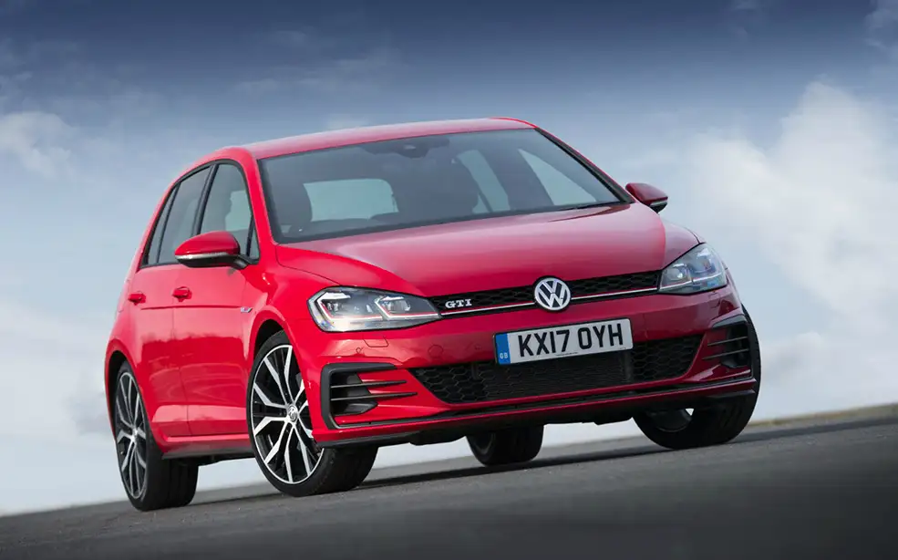 进口大众高尔夫7代GTI小钢炮C4D模型 Volkswagen Golf VII GTI 5-door 2014 3D Model