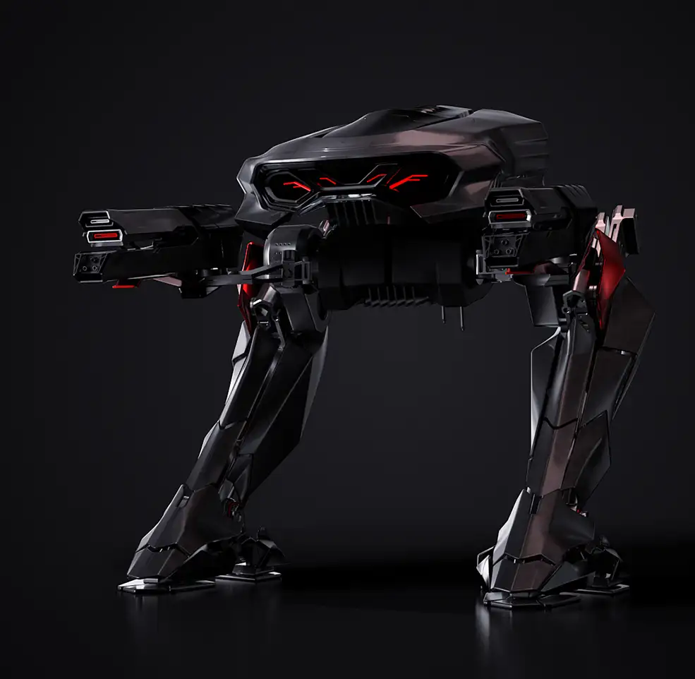 C4D科幻机器人硬表面建模案例教程 3D Modeling Hard Surface Workshop in Cinema 4D - C4D之家 - 5-3461_00000.jpg