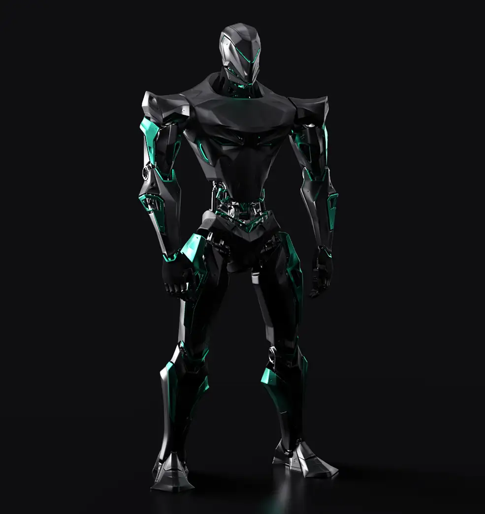 C4D科幻机器人硬表面建模案例教程 3D Modeling Hard Surface Workshop in Cinema 4D - C4D之家 - Robot-right.jpg