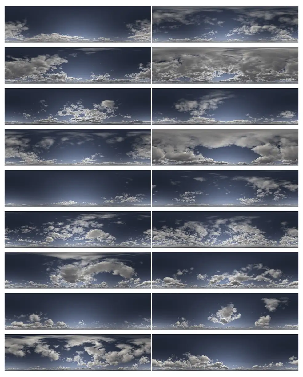 92个天空云层高动态贴图素材 HDR Clouds With Masks - C4D之家 - simon-chapman-contactsheet-003.jpg