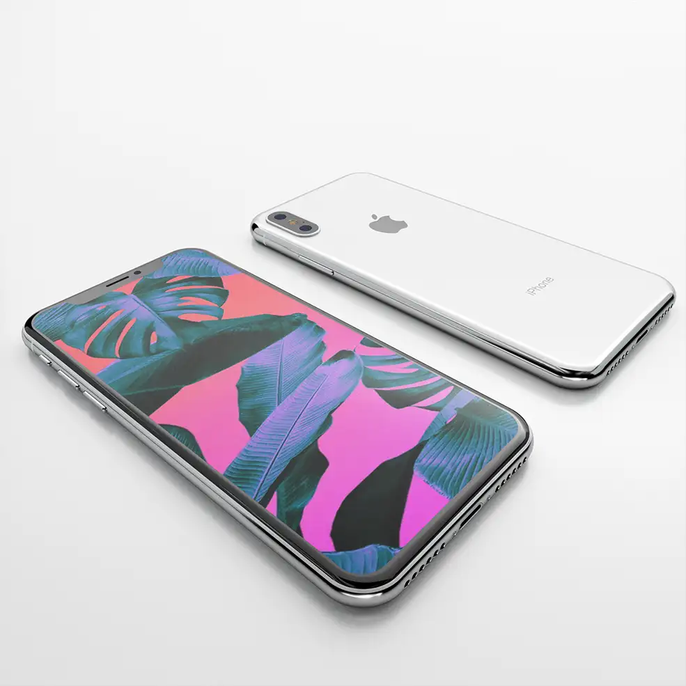 苹果手机(iphone x)C4D模型 - C4D之家 - 48bc1857972547.59ea92ed51516.jpg