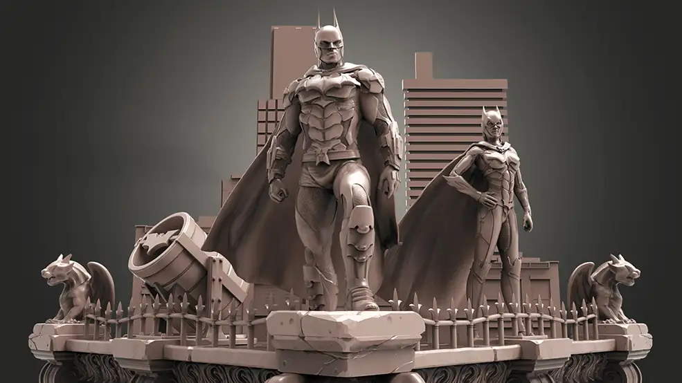 超级英雄蝙蝠侠3D打印模型 Batman Diorama 3D Print Model - C4D之家 - big_eb1b57847f.jpg