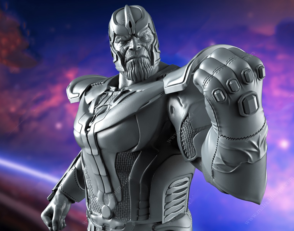 宇宙帝王灭霸(Thanos)3D打印模型 Thanos 3D Print Model