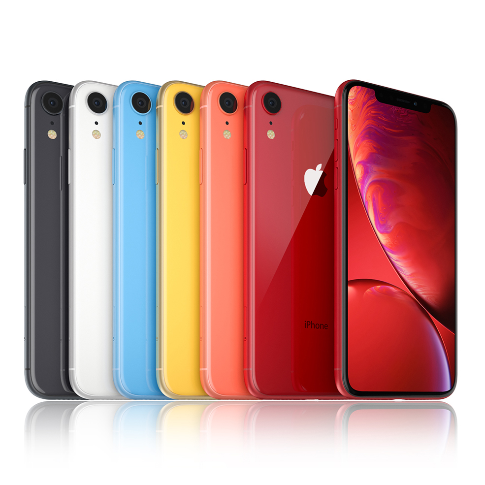 iPhone Xr and XS手机3D模型 Cubebrush – Apple iPhone Xr and XS All colors - C4D之家 - preview1.jpg