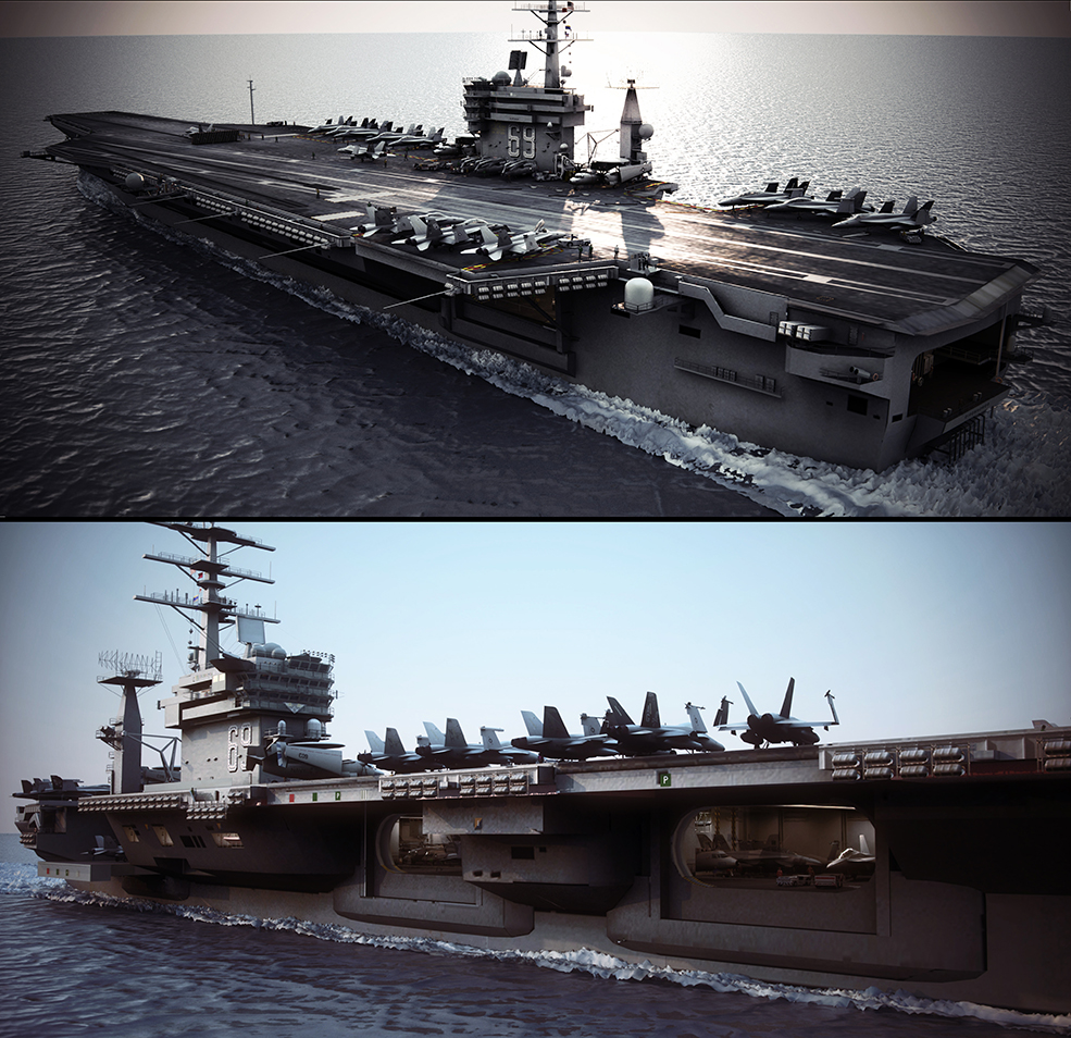 美国海军尼米兹号航空母舰3D模型 USS Nimitz Aircraft Carrier & USNS Patuxent - C4D之家 - USS-nimitz-Aircraft-Carrier-3.jpg