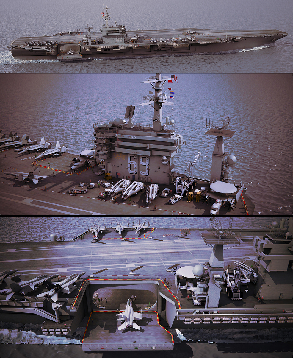 美国海军尼米兹号航空母舰3D模型 USS Nimitz Aircraft Carrier & USNS Patuxent - C4D之家 - USS-nimitz-Aircraft-Carrier-2.jpg