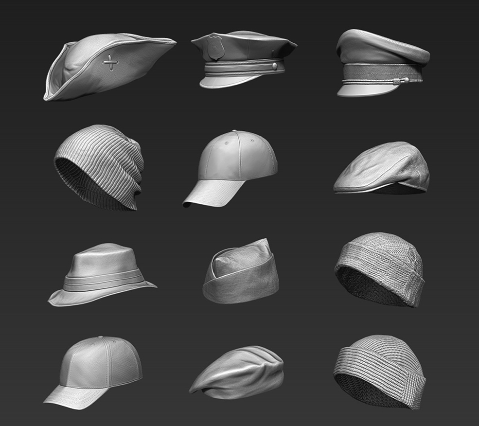 32个科幻机甲头部+帽子3D打印模型合集 （ZTL+STL+OBJ） - C4D之家 - big_e437044c1d.jpg