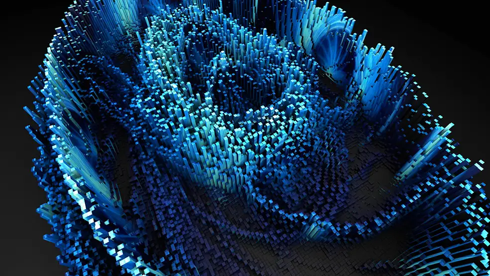 C4D毛发像素图形场景工程 Cinema 4D Create Futuristic Wallpaper - C4D之家 - 2.jpg