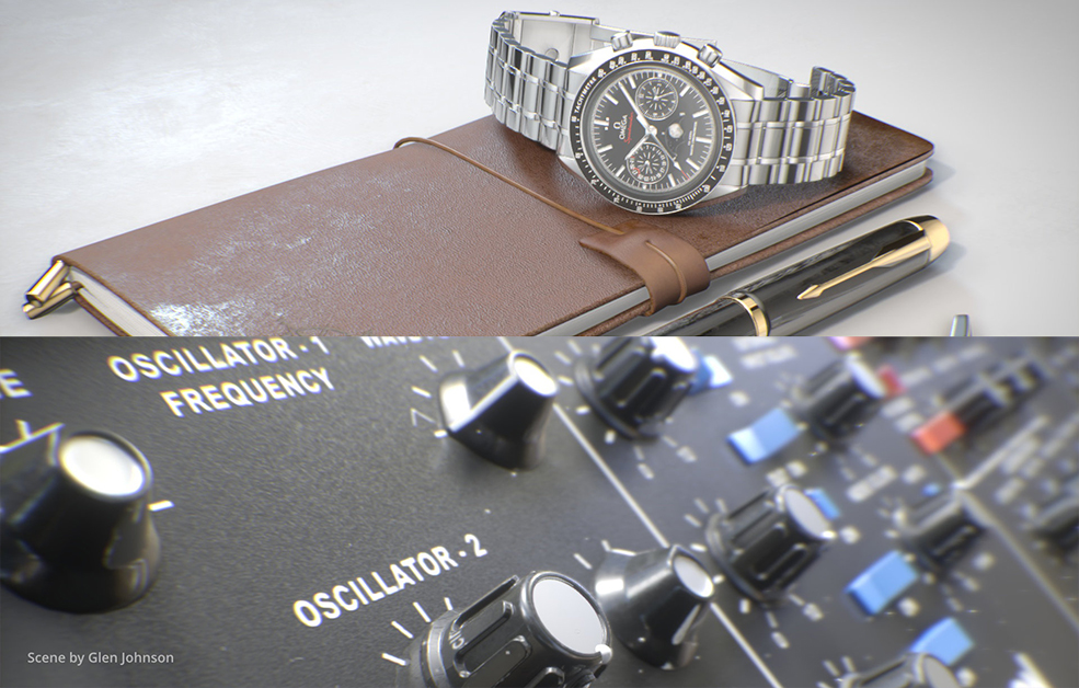 C4D实时渲染器插件U-RENDER正式版现已发布，支持Cinema 4D R16-R20 - C4D之家 - wristwatch.jpg