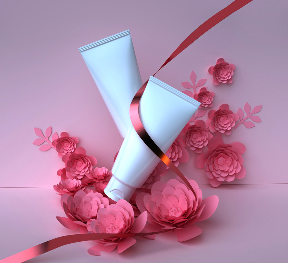 C4D化妆品创意渲染模型 Cosmetics