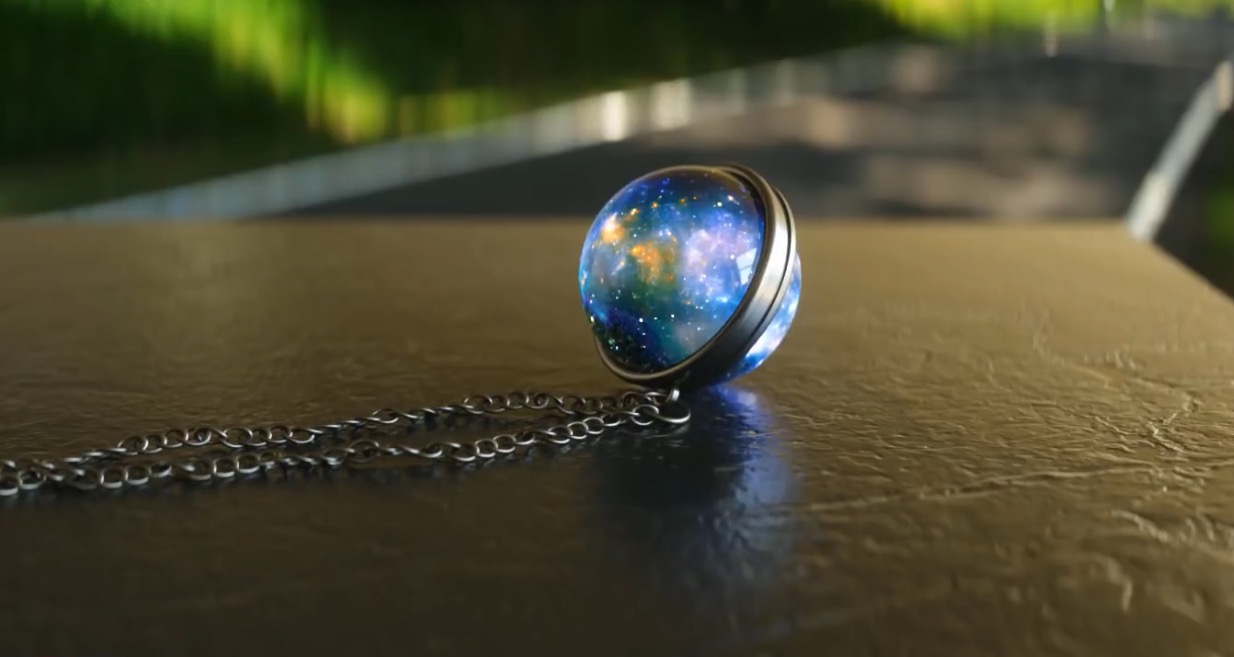 C4D Octane Render渲染星空项链教程 Sky Necklace Cinema 4D Tutorial